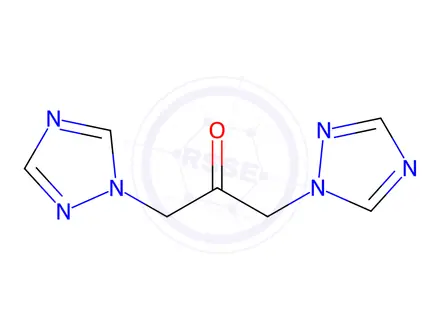 Chemical structure of Fluconazole Impurity N