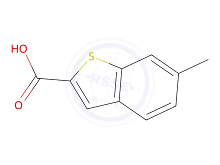 Chemical structure of 6-Methylbenzo[b]thiophene-2-carboxylic acid