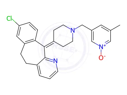 Chemical structure of Rupatadine N-oxide