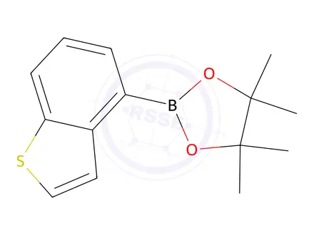 Chemical structure of Benzothiophene-4-boronic acid pinacol ester