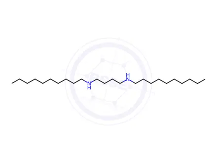 Chemical structure of N1,N4-Didecylbutane-1,4-diamine