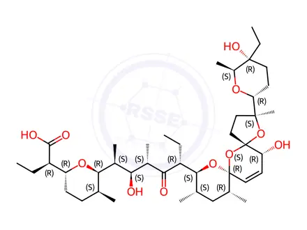 Chemical structure of Salinomycin