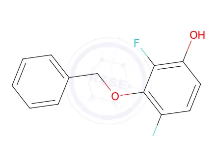 Chemical structure of 3-(Benzyloxy)-2,4-difluorophenol