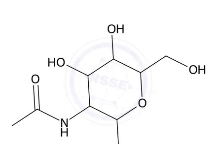 Chemical structure of Ethyl 2-acetamido-2-deoxy-β-D-glucopyranoside