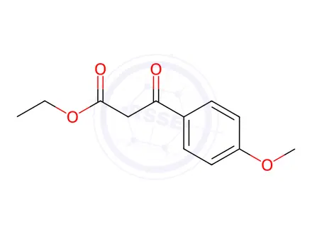 Chemical structure of Ethyl (4-methoxybenzoyl)acetate