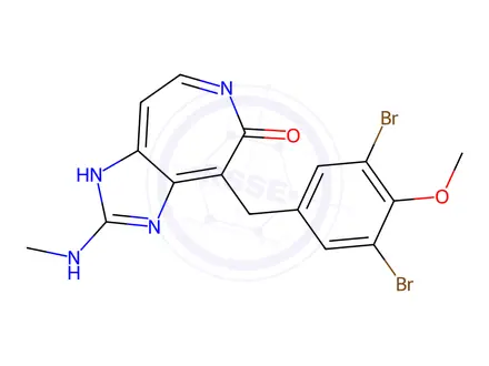 Chemical structure of Ceratamine B