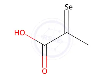 Chemical structure of 2-selenoxopropanoic acid