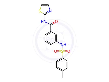 Chemical structure of Phthalylsulfathiazole Impurity 156