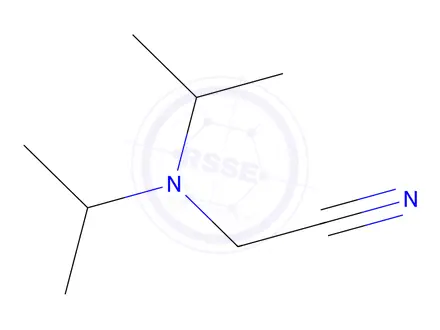Chemical structure of 2-(Diisopropylamino)acetonitrile