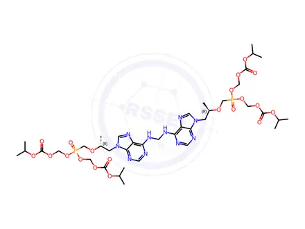 Chemical structure of Tenofovir Disoproxil Dimer