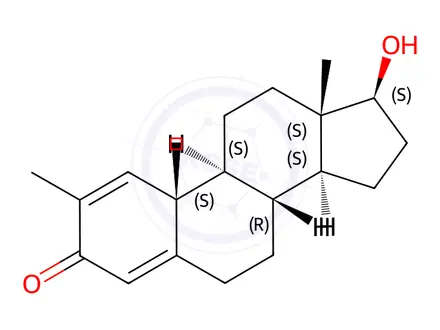 Chemical structure of Testosterone Impurity 131