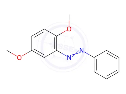 Chemical structure of 2,5-Dimethoxyazobenzene