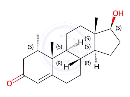 Chemical structure of Mesteralone EP Impurity A