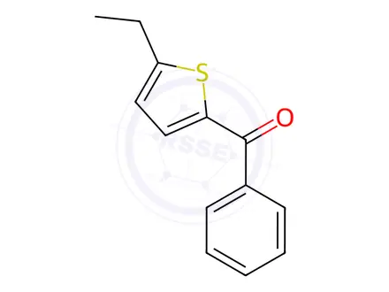 Chemical structure of (5-ethylthiophen-2-yl)(phenyl)methanone