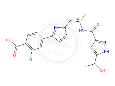 Chemical structure of Darolutamide Impurity 21