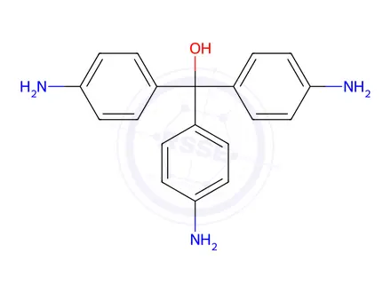 Chemical structure of Parafuchsin Carbinol