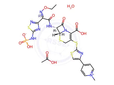 Chemical structure of Ceftaroline Impurity 1 (400827-55-6)