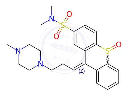 Chemical structure of Thiothixene Impurity 5