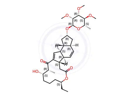 Chemical structure of Spinosyn A 17-Pseudoaglycone