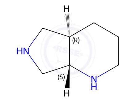 Chemical structure of trans-2,8-Diazabicyclo[4.3.0]nonane