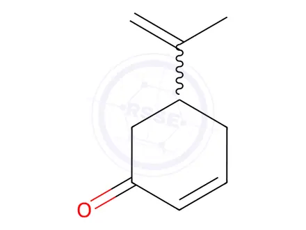 Chemical structure of 5-(Prop-1-en-2-yl)cyclohex-2-enone