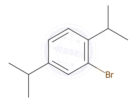 Chemical structure of 2-Bromo-1,4-diisopropylbenzene