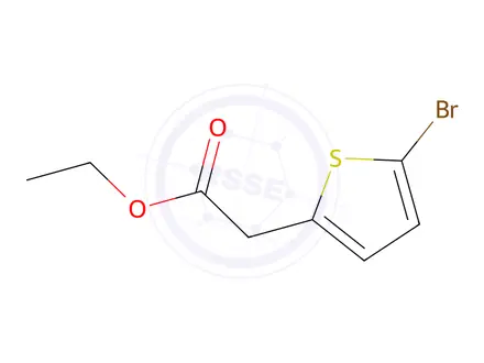 Chemical structure of Ethyl 2-(5-bromothiophen-2-yl)acetate
