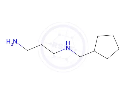 Chemical structure of N1-(cyclopentylmethyl)propane-1,3-diamine