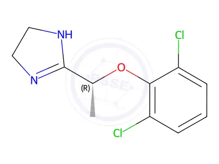 Chemical structure of (R)-Lofexidine