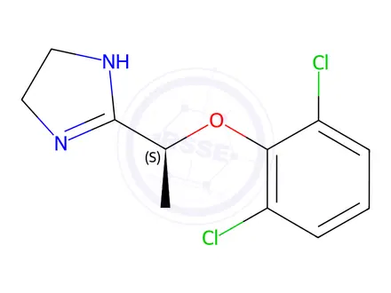 Chemical structure of (S)-Lofexidine
