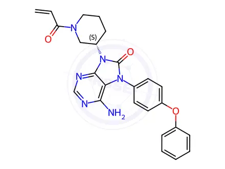 Chemical structure of Tolebrutinib Impurity 26