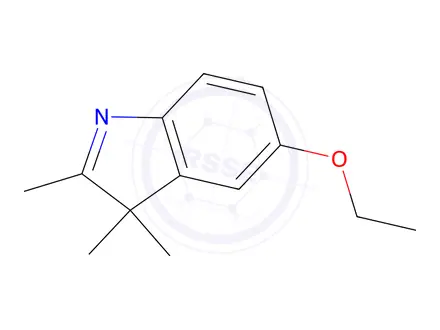 Chemical structure of 5-Ethoxy-2,3,3-trimethyl-3H-indole