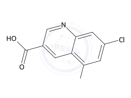 Chemical structure of 5,7-Dichloroquinoline-3-carboxylic acid