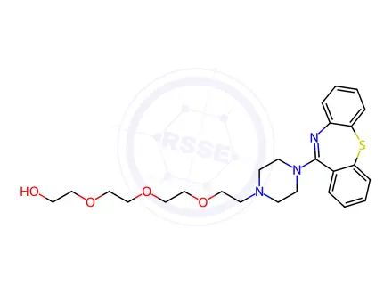 Chemical structure of Quetiapine EP Impurity J diHCl