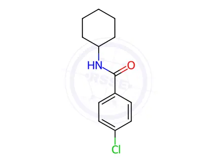 Chemical structure of N-Cyclohexyl 4-Chlorobenzamide