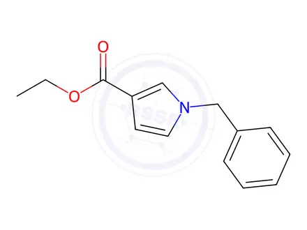 Chemical structure of Ethyl 1-Benzylpyrrole-3-carboxylate