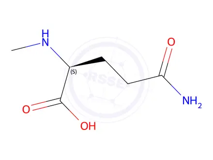 Chemical structure of gamma-glutamylmethylamide