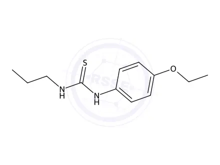 Chemical structure of 1-(4-Ethoxyphenyl)-3-propylthiourea