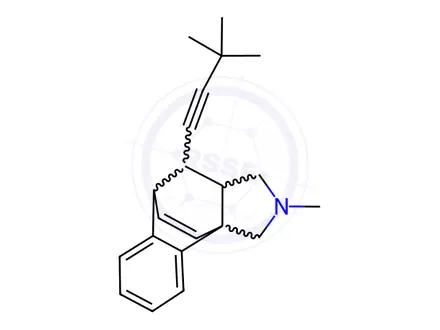 Chemical structure of Terbinafine Impurity 49