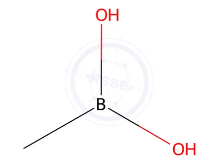 Chemical structure of Methylboronic acid
