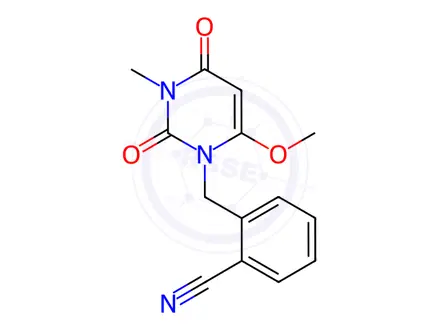 Chemical structure of Alogliptin Impurity