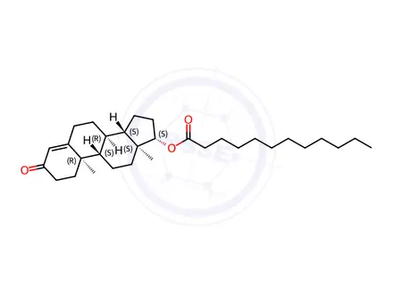 Chemical structure of Testosterone Decanoate EP Impurity F
