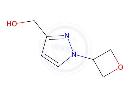 Chemical structure of (1-(Oxetan-3-yl)-1H-pyrazol-3-yl)methanol