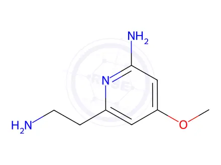 Chemical structure of 6-(2-Aminoethyl)-4-methoxypyridin-2-amine