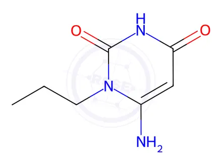 Chemical structure of Uracil Impurity 142