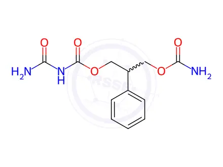 Chemical structure of N-Aminocarbonyl Felbamate