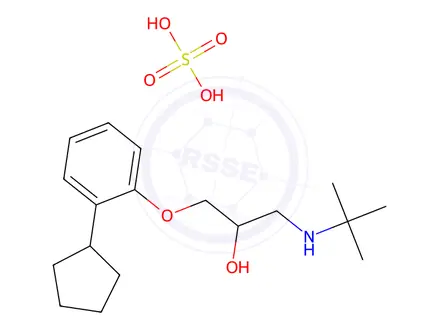 Chemical structure of Penbutolol Impurity 3