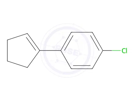 Chemical structure of 1-CYclopentenyl-4-chlorobenzene