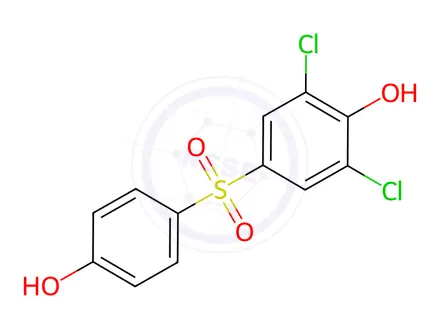 Chemical structure of Bisphenol