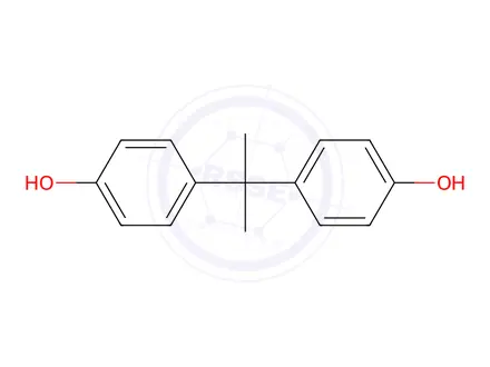 Chemical structure of Epon 828, Technical Grade